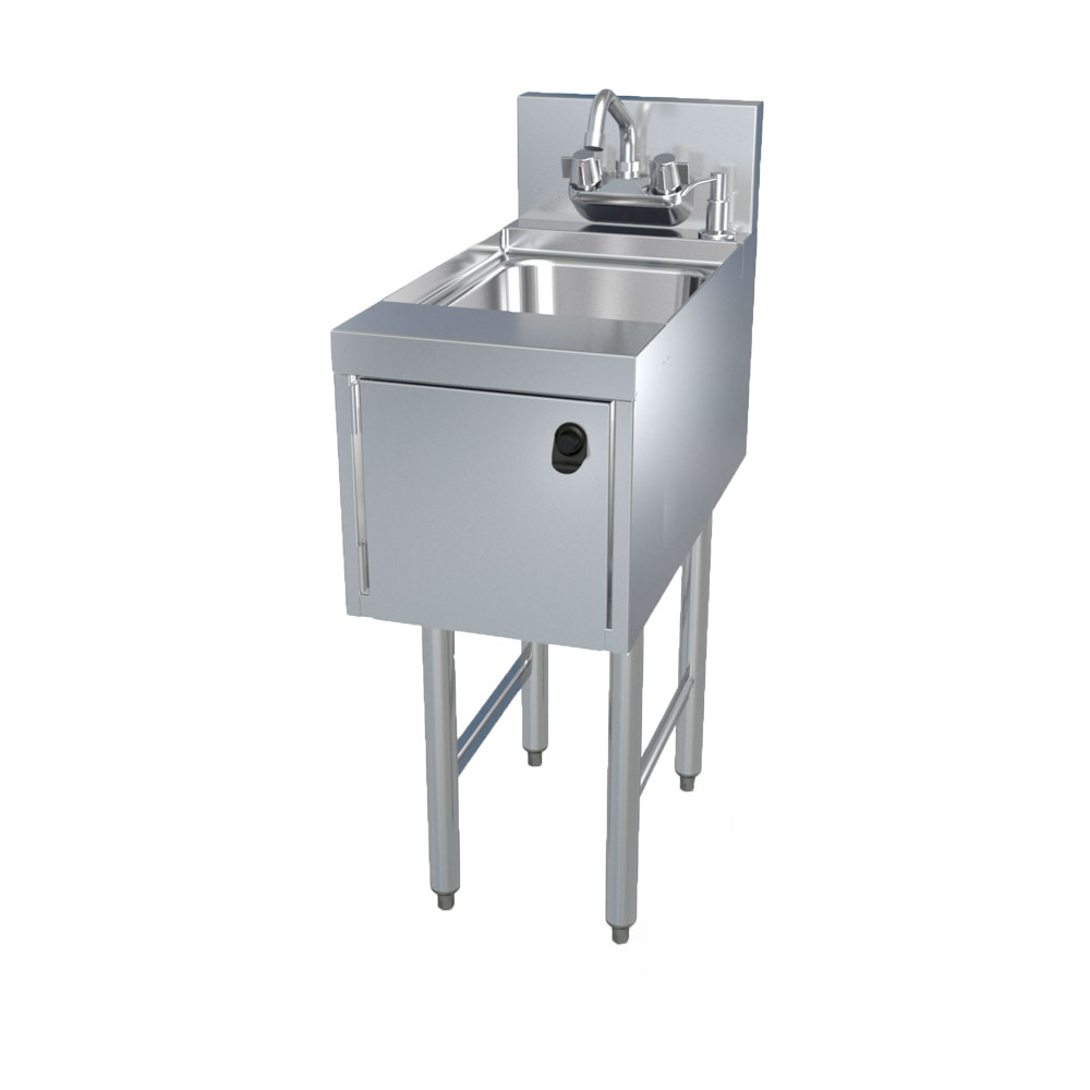 Handsink with Built In Soap and Towel Dispenser